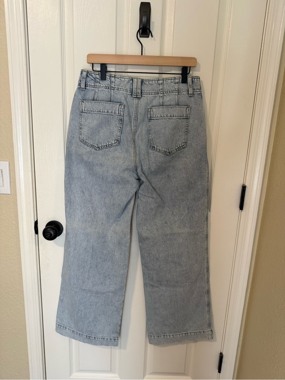 TALBOTS - Trouser Wide Leg High-Rise Women's Jeans, Size 6 - Picture 4 of 6